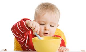 Харчування дитини в півтора року